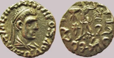 Indo-Greek Kingdoms, AR drachm, Zoilos II