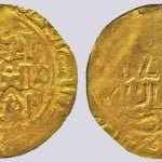 Great Mongols, AV dinar, temp. Chingiz Khan, Astarabad