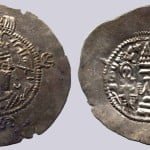 Western Turks, AR drachm, Bactrian Yabghus, RARE