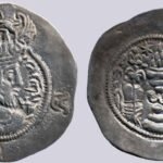 Western Turks, AR drachm, Bactrian Yabghus