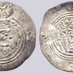 Sasanians, AR drachm, Khusro II, SK, RY 38