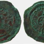 Western Turks, AE unit, Khalaj, Siva reverse, RARE