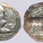Alchon Huns, AR drachm, Khingila