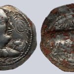 Alchon Huns, AR drachm, Khingila