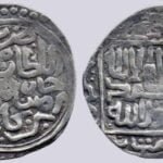 Timurid, AR tanga, Timur with Mahmud Khan