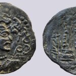 Western Turks, AE drachm, Nezak Malka, Kabulistan