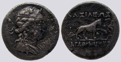 Indo-Greek Kingdoms, Cu-Ni dichalkon, Agathocles