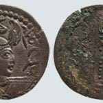 Western Turks, BI drachm, Nezak Malka, Type 198