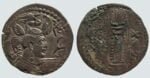 Western Turks, BI drachm, Nezak Malka, Type 198