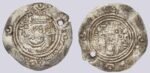 Hunnic Tribes, countermarked Arab-Sasanian AR drachm