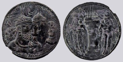 Sasanians, AR drachm, Varhran / Bahram II