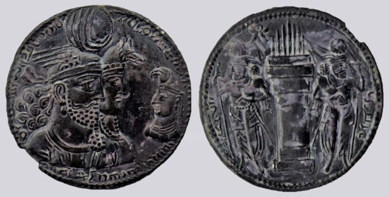 Sasanians, AR drachm, Varhran / Bahram II