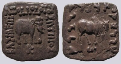 Indo-Greek Kingdoms, AR drachm, Apollodotos I