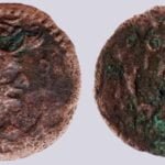 Western Turks, AE 1/2 drachm, Bactrian Yabghus, Type 270B