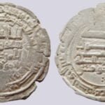 Abbasid, AR dirham, al-Mu'tamid, contemporary imitation, 265AH