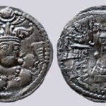 Kidarites, AR drachm, Buddhatala in Gandhara, Type 18