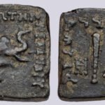 Indo-Greek Kingdom, AE chalkous, Menander I
