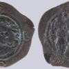 Yabghu of Tokharestan, AR drachm, “Hormazd IV” imitation, “φορο”