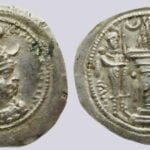 Sasanians, AR drachm, Yazdegird I