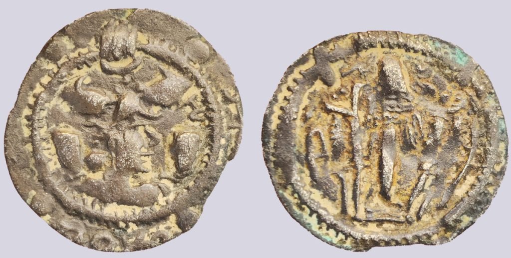 Hephthalites in Bactria, AR drachm, Ruler of Termes