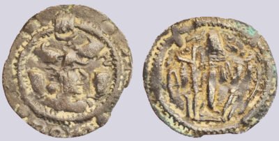 Hephthalites in Bactria, AR drachm, Ruler of Termes