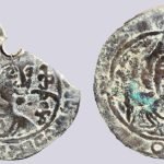Western Turks, AE drachm, Tegin of Khorasan, Type 208
