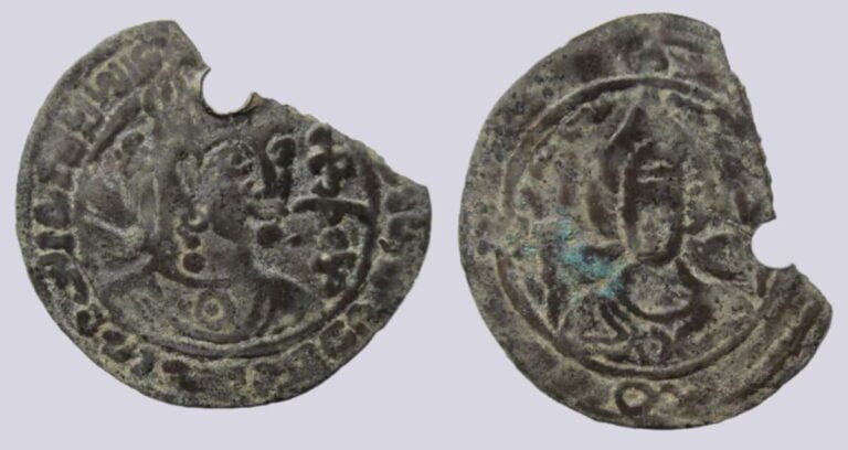 Western Turks, AE drachm, Tegin of Khorasan, Type 208