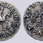 Indo-Scythians, AR tetradrachm, Azes II