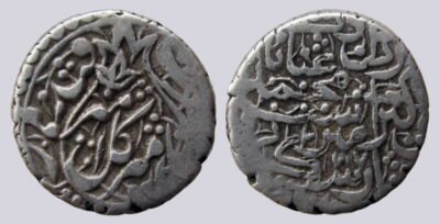 Barakzai, 1/2 rupee, Dost Muhamamad, Qandahar, 1277AH