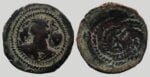 Western Turks, AE drachm, Alkhan-Nezak, Type 231