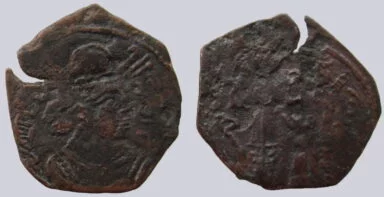 Western Turks, AE unit, Spur Martan Shah, RARE