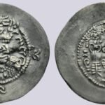 Western Turks, AR drachm, Bactrian Yabghus, Type 265