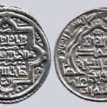 Ilkhans, AR two dirhams, Abu Sa'id, Tabriz, 721AH