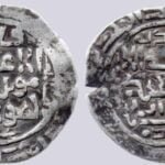 Ilkhans, AR dirham, Hulagu, citing Möngke Khan