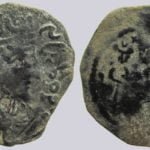 Western Turks, AE drachm, Phromo Kesaro, Type 327
