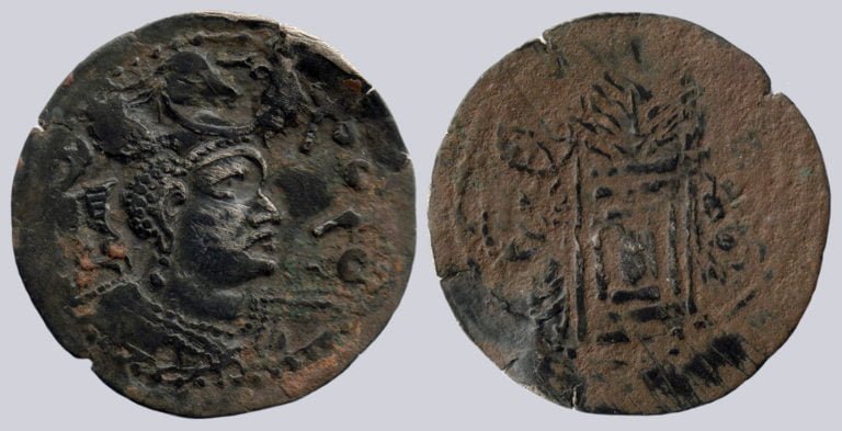 Western Turks, AR drachm, Later Nezak, Type 200