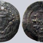 Central Asia, Silk Road, AE pashiz / pendant of Byzantine style