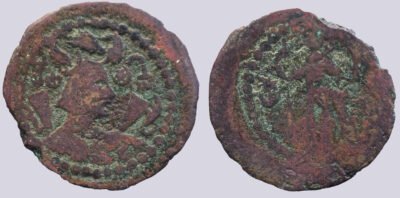 Western Turks, AR ½ drachm, Later Nezak, Type 268