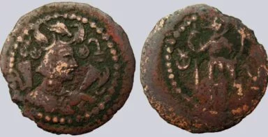 Western Turks, AR ½ drachm, Later Nezak, Type 268