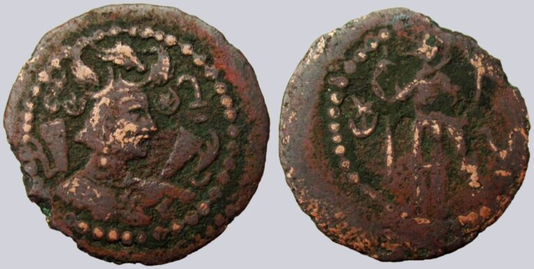 Western Turks, AR ½ drachm, Later Nezak, Type 268