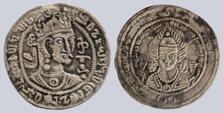 Western Turks, AR drachm, Tegin of Khorasan, Type 208