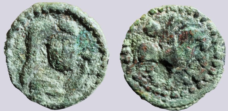 Hunnic Tribes, AE unit, Principality of Nakhshab - Image 1
