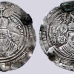 Western Turks, AR drachm, Spur Martan Shah