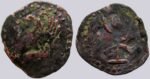 Western Turks, AE ½ drachm, Western Turk Influence, Type 210A