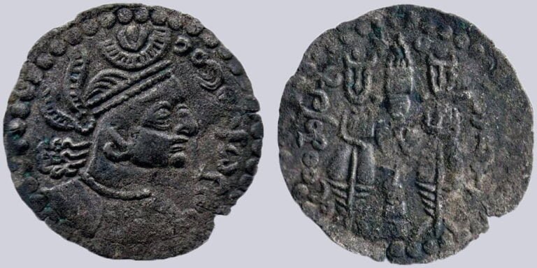 Western Turks, BI drachm, Tegin of Khorasan, Type 240