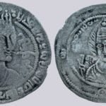 Western Turks, AR drachm, Tegin of Khorasan, Type 208
