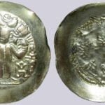 Alchon Huns, AV dinar, Adomano, Type 85