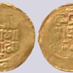 Great Mongols, AV dinar, temp. Chingiz Khan, Balkh, 619AH