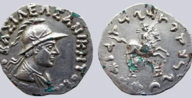 Indo-Greek Kingdoms, AR tetradrachm, Philoxenos