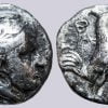 Bactrian Greeks, AR drachm, Sophytos, 246/5-235 BC